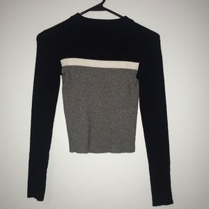 Thick cropped sweater